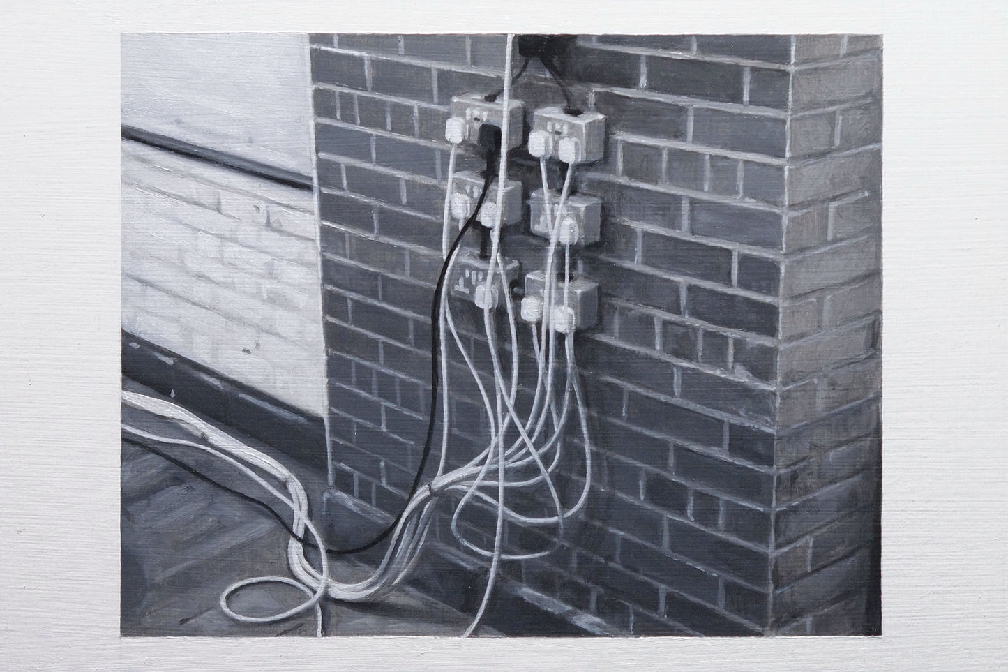 Nicholas Middleton — Correspondances #2 — original postcard artwork