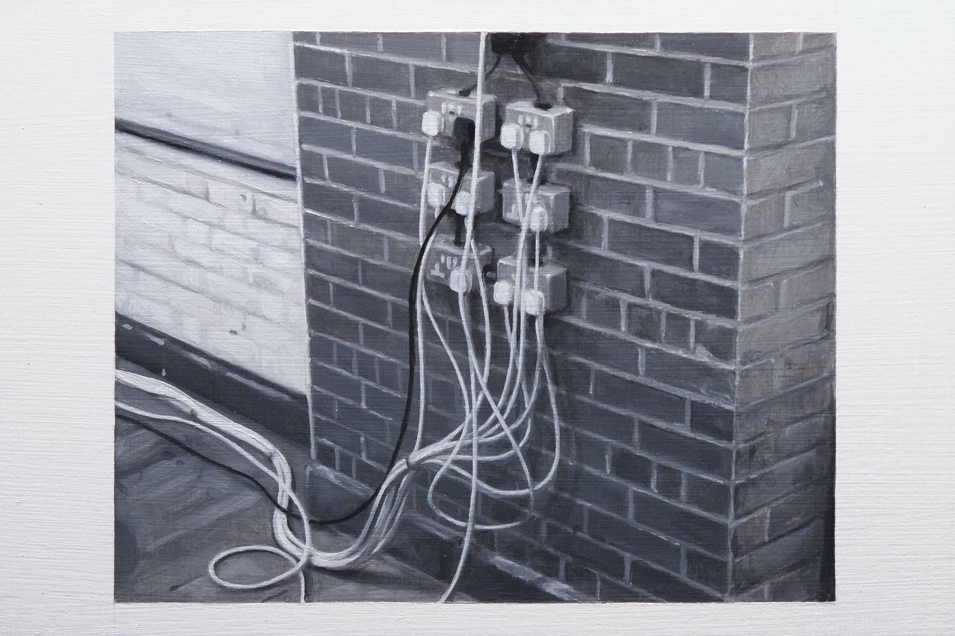 Nicholas Middleton — Correspondances #2 — original postcard artwork