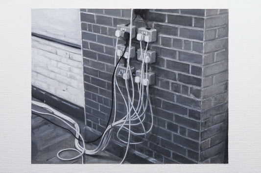 Nicholas Middleton — Correspondances #2 — original postcard artwork