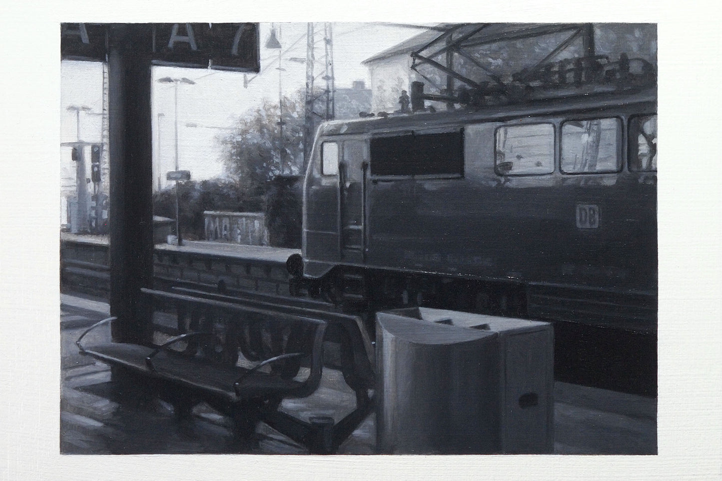 Nicholas Middleton — Correspondances #3 — original postcard artwork