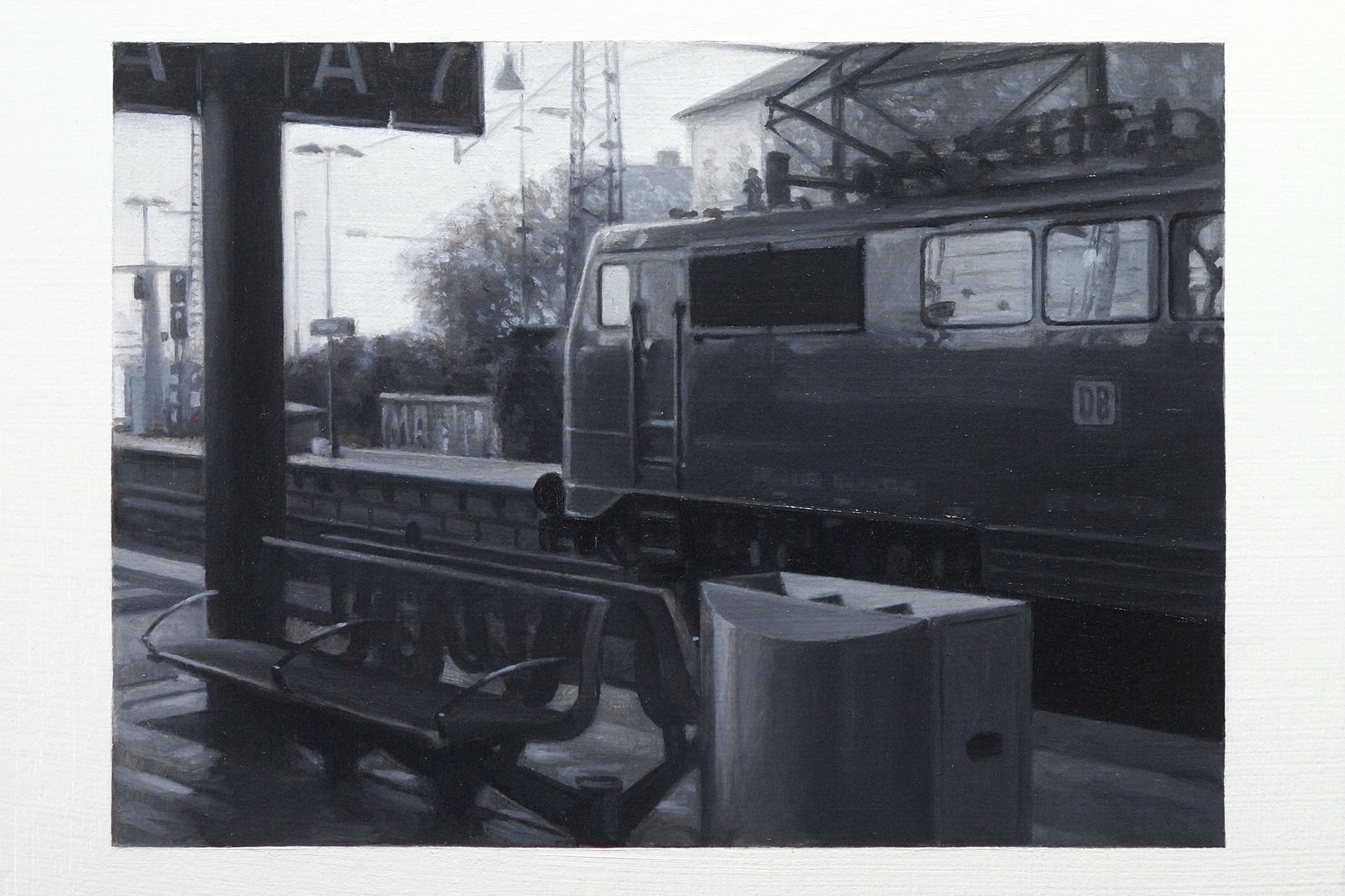 Nicholas Middleton — Correspondances #3 — original postcard artwork