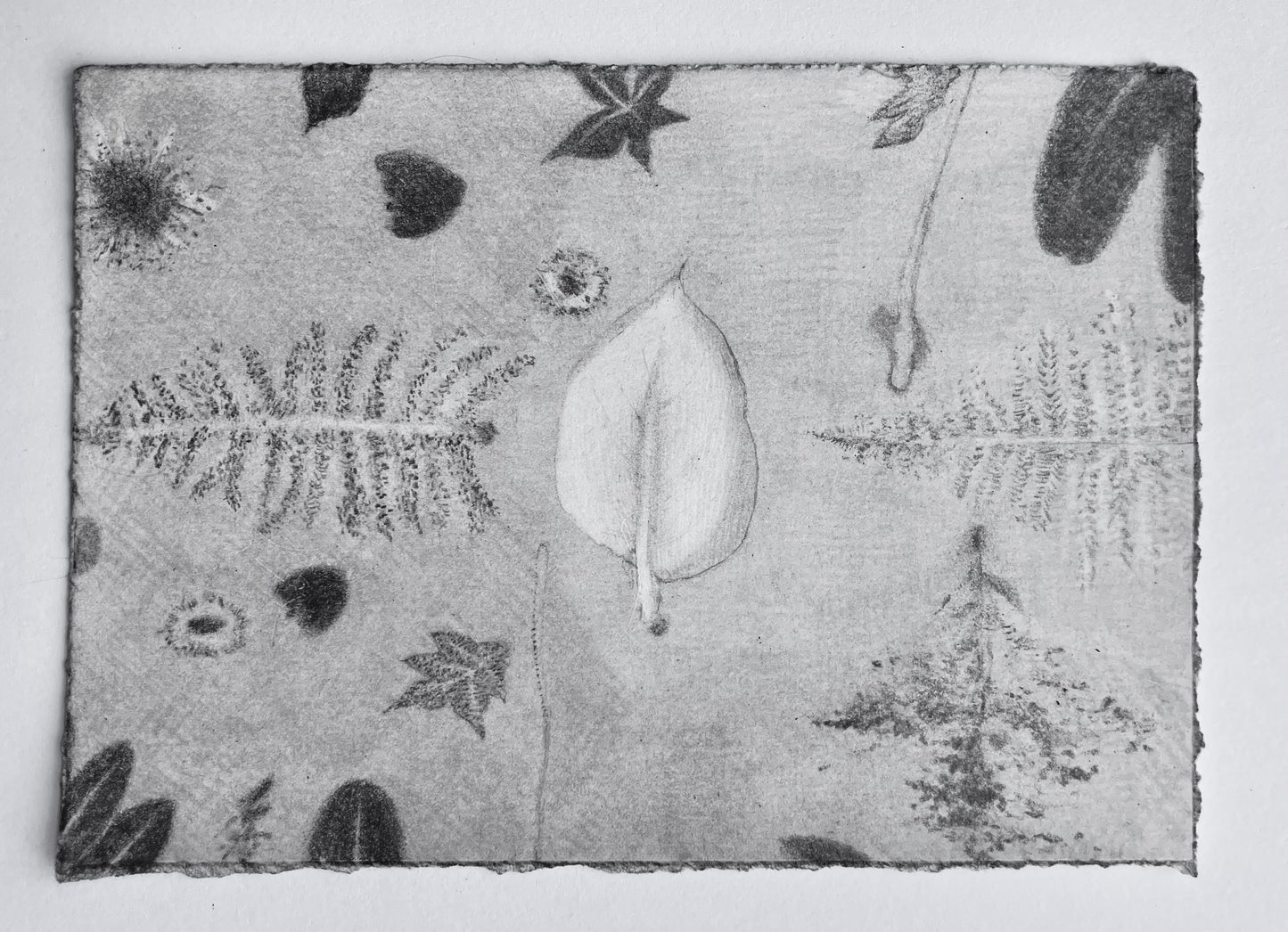 Niki Tse — Correspondances #3 — original postcard artwork
