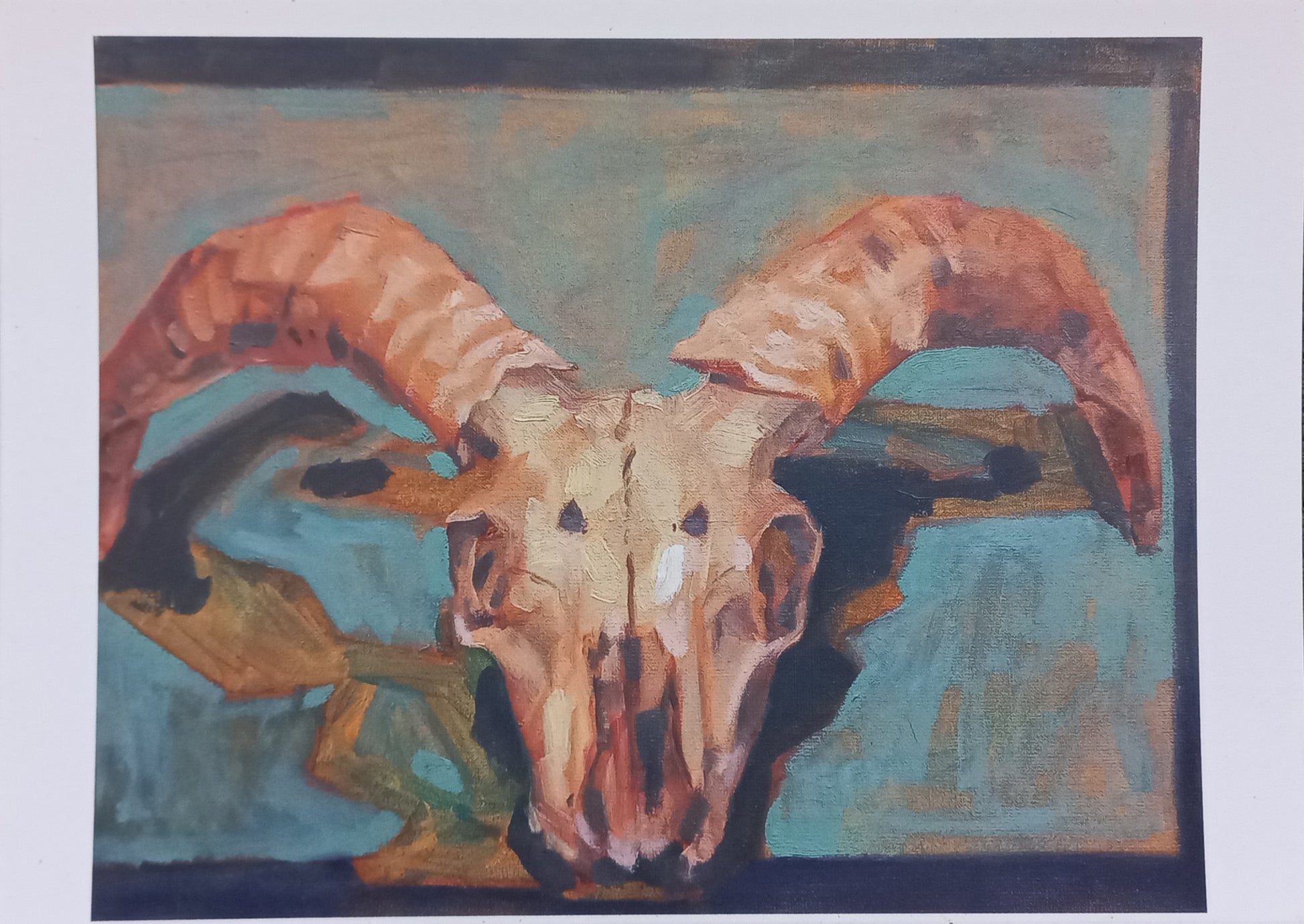 Noah Remmelts — Correspondances #1 — original postcard artwork