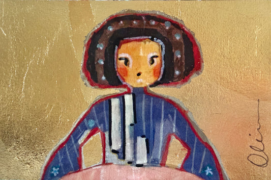 Odilia Iaccarino — Correspondances #1 — original postcard artwork