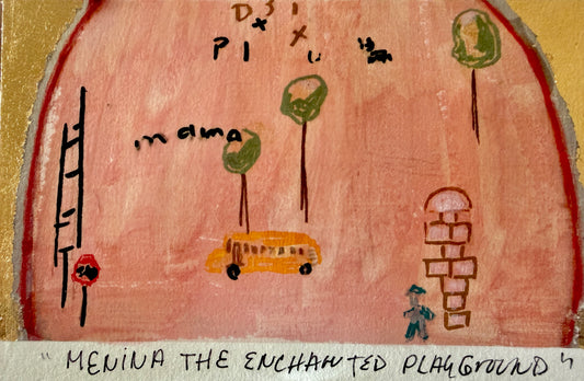 Odilia Iaccarino — Correspondances #2 — original postcard artwork