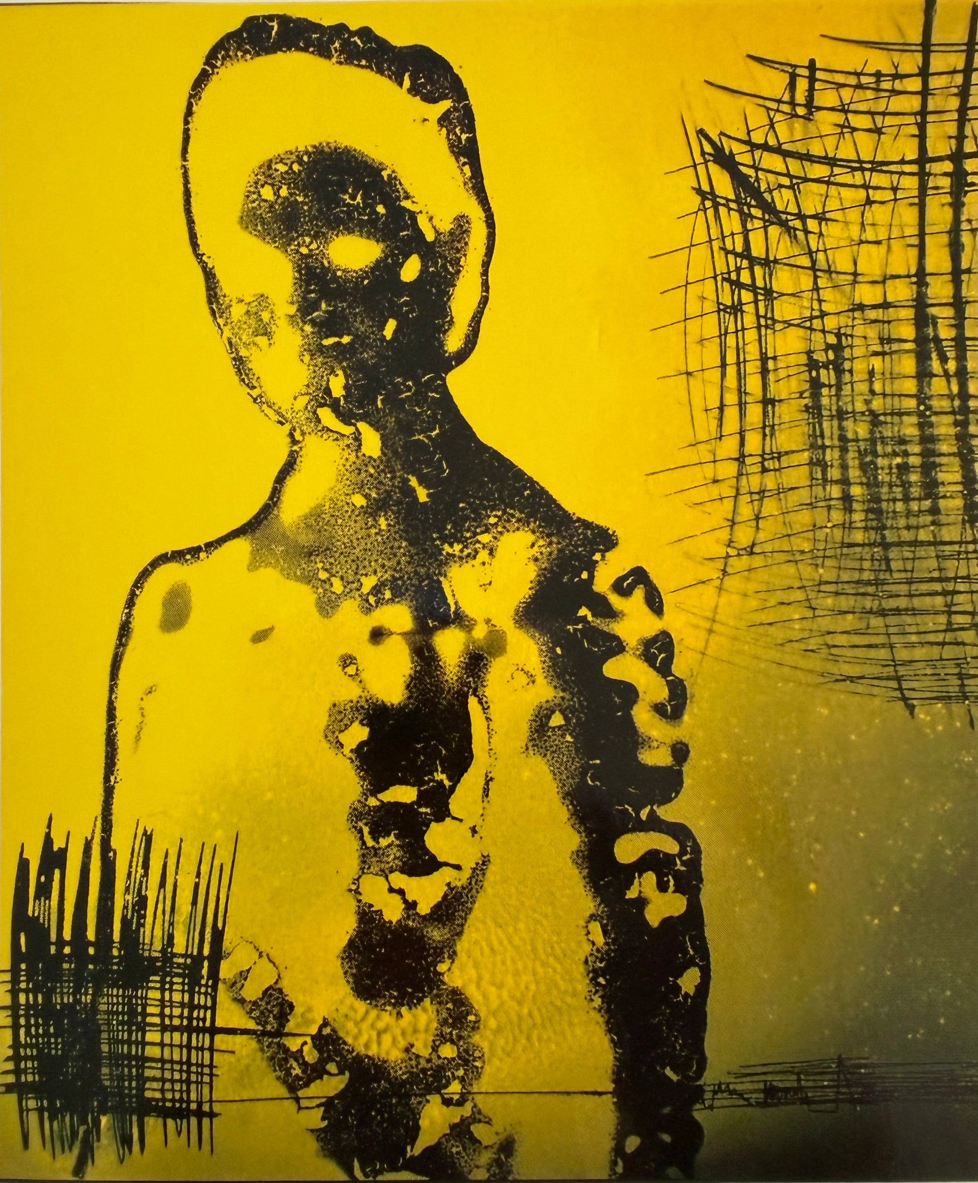 Pamela Nilsdotter — Correspondances #1 — original postcard artwork