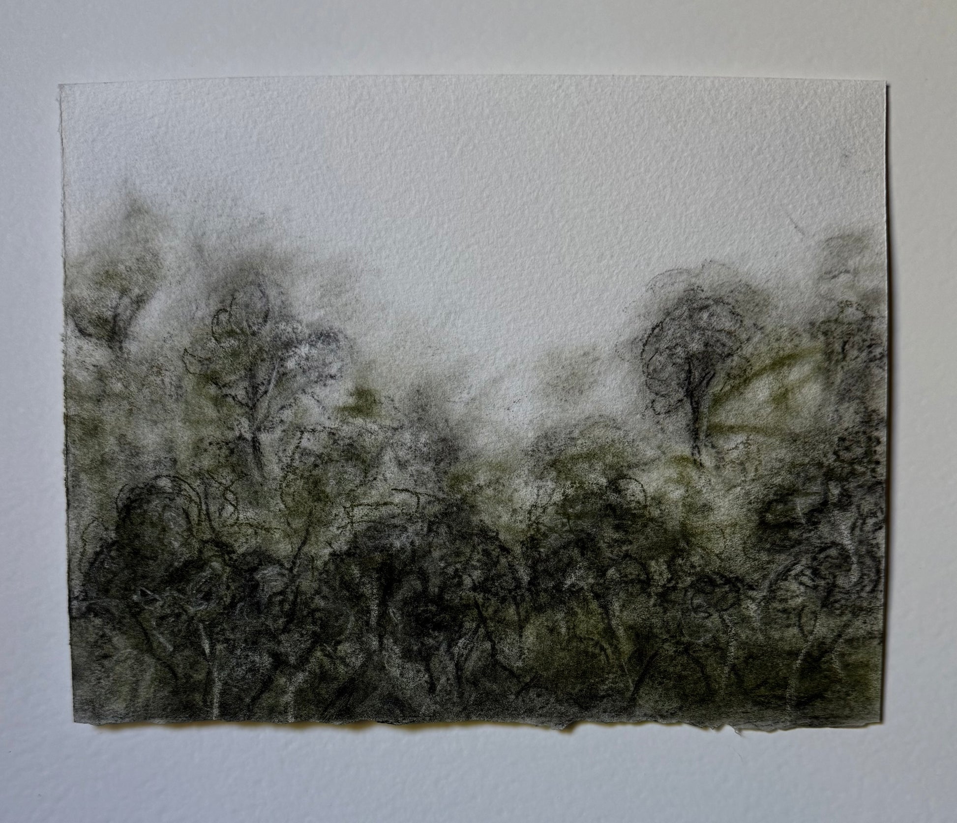 Patricia Abela — Correspondances #1 — original postcard artwork