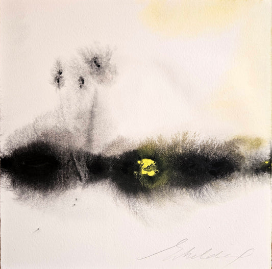 Patricia Erbelding — Correspondances #2 — original postcard artwork