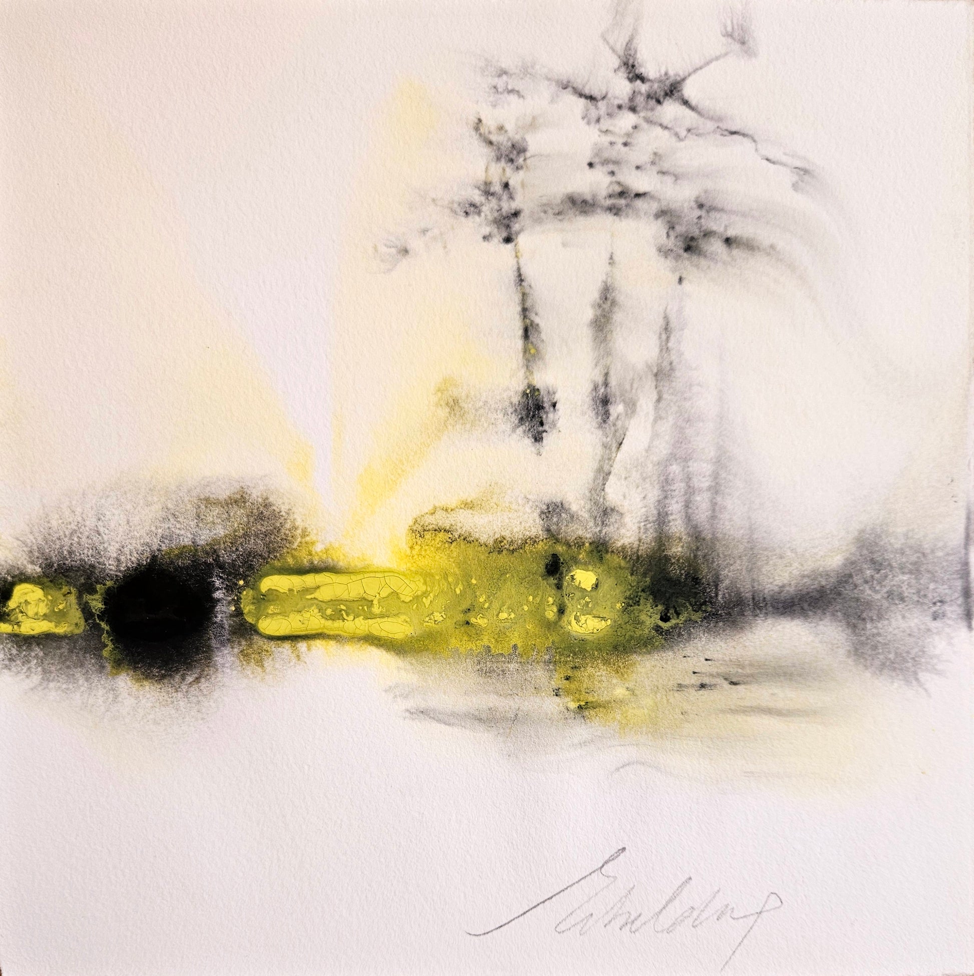 Patricia Erbelding — Correspondances #3 — original postcard artwork
