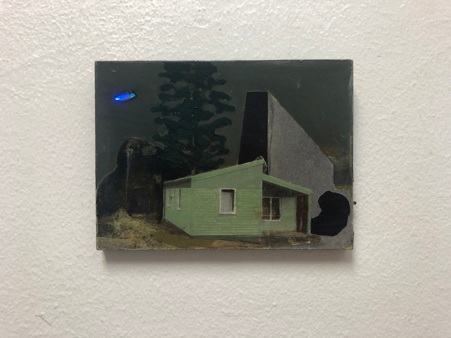 Peter Olof Fransson — Correspondances #1 — original postcard artwork