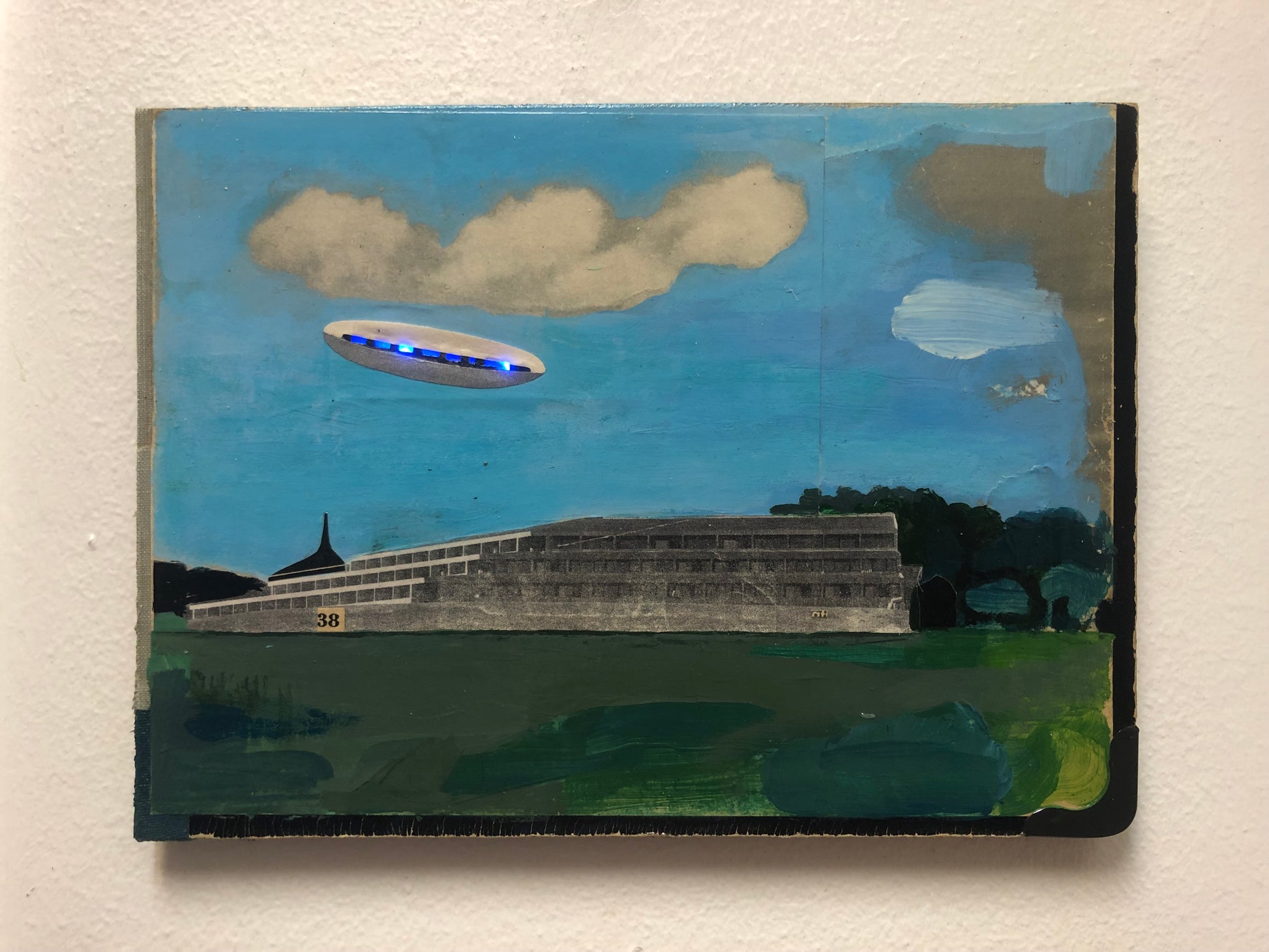 Peter Olof Fransson — Correspondances #2 — original postcard artwork