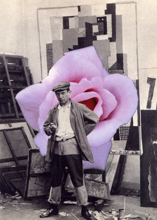 Peter Sylveire — Correspondances #3 — original postcard artwork