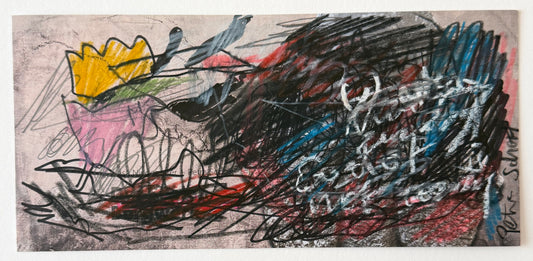Petra Schott — Correspondances #2 — original postcard artwork