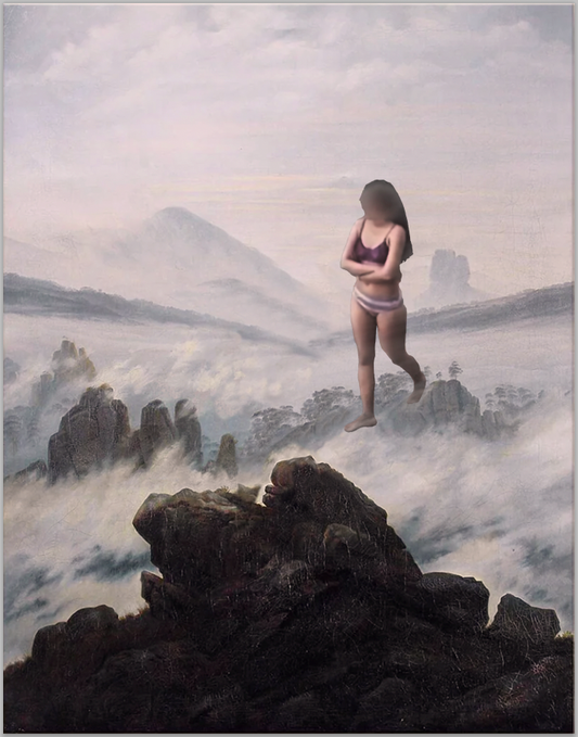 Philippe Digneffe — Correspondances #1 — original postcard artwork