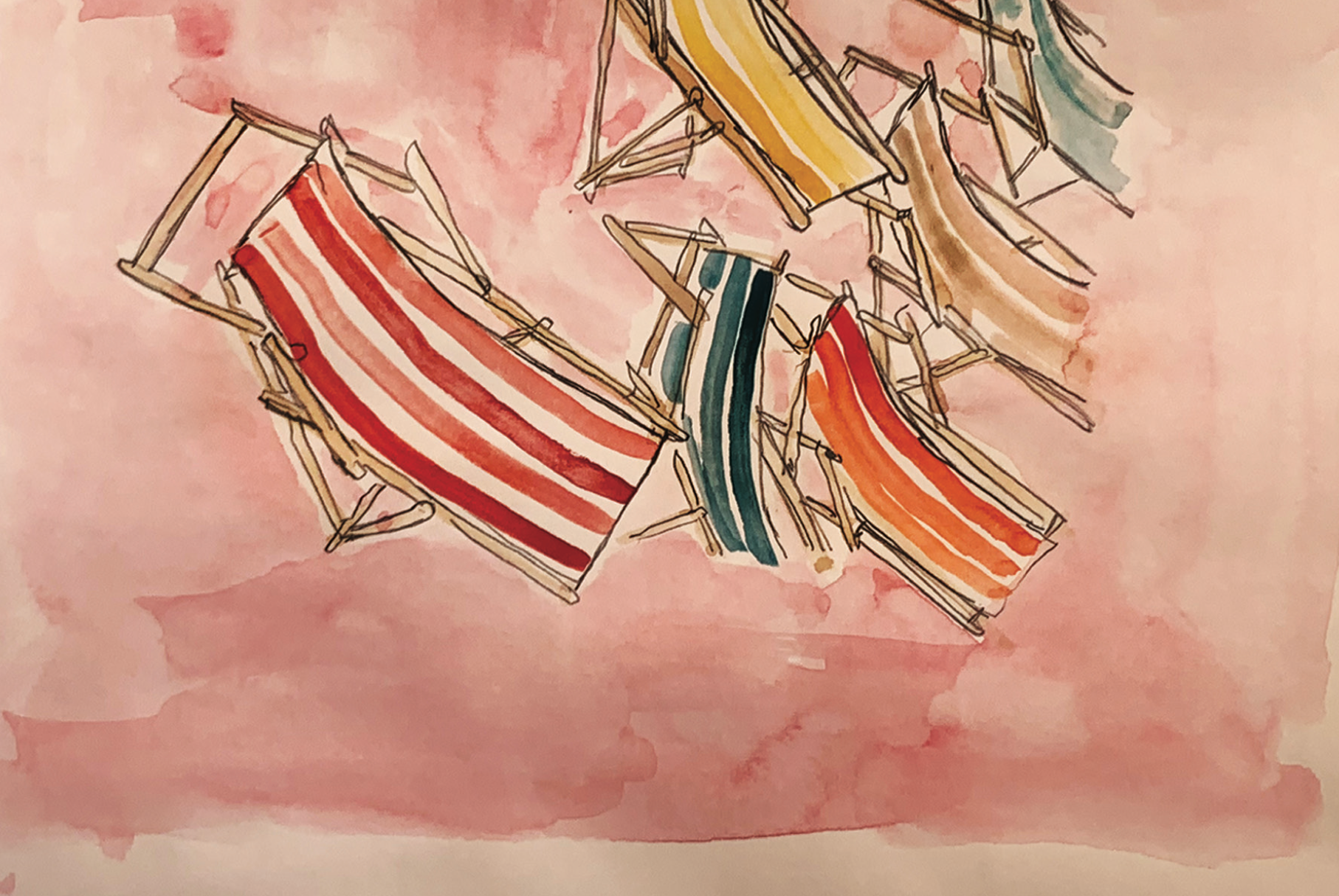 PianoP Studio — Correspondances #2 — original postcard artwork
