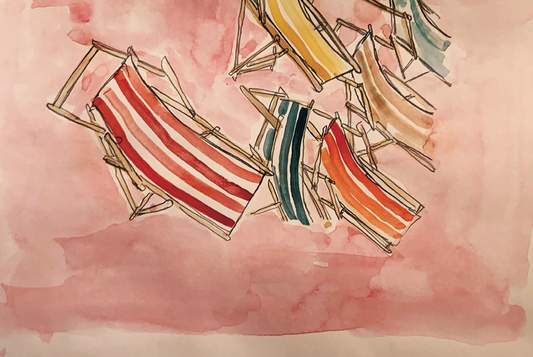 PianoP Studio — Correspondances #2 — original postcard artwork
