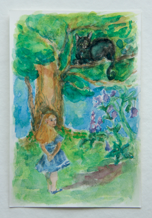 Polina Novikova — Correspondances #1 — original postcard artwork