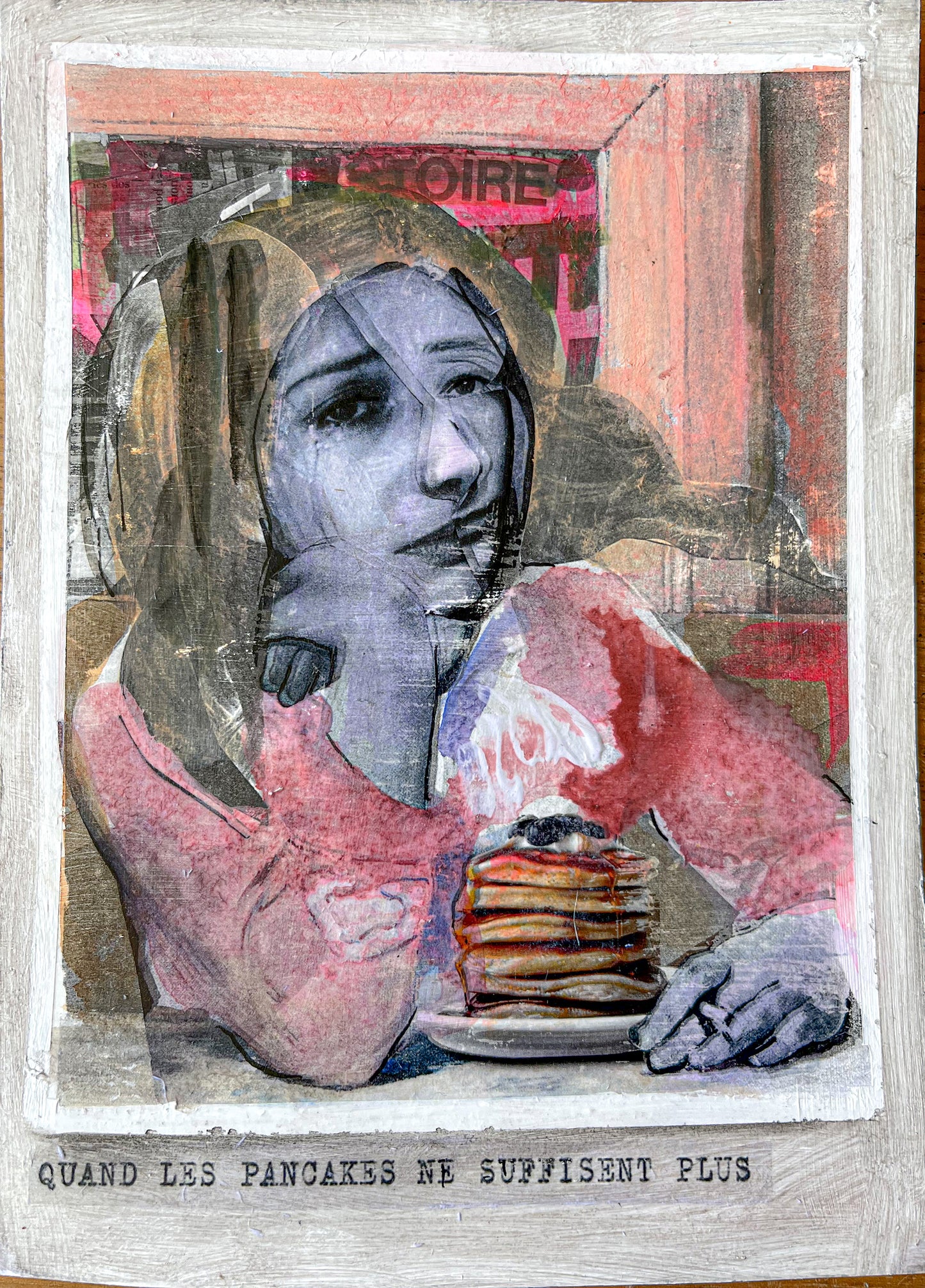 RATKA LUGUMERSKI-TEBER — Correspondances #2 — original postcard artwork