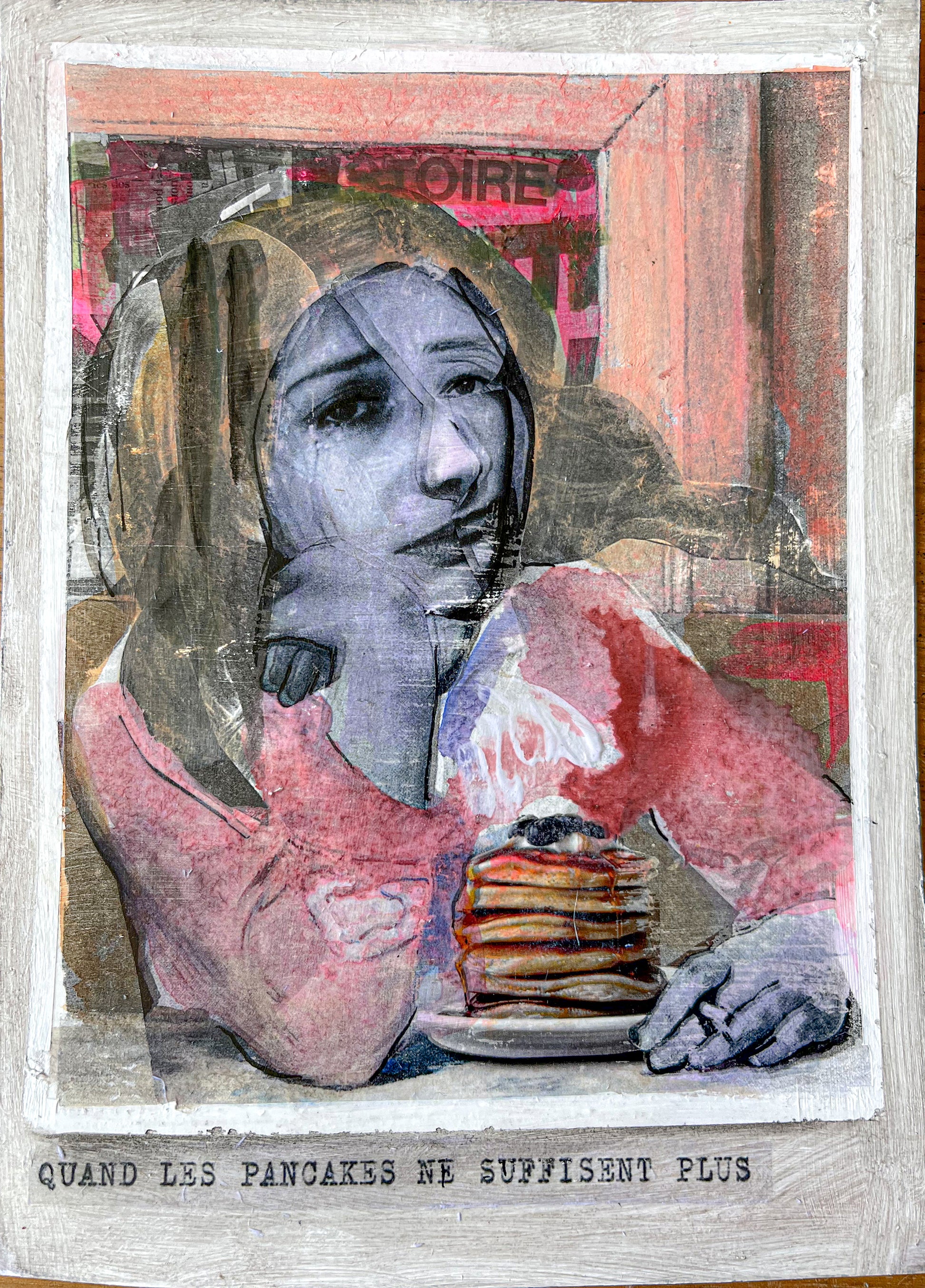 RATKA LUGUMERSKI-TEBER — Correspondances #2 — original postcard artwork