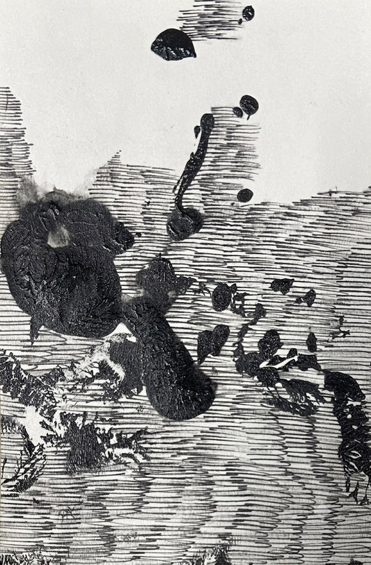 Raahima Salaar — Correspondances #2 — original postcard artwork