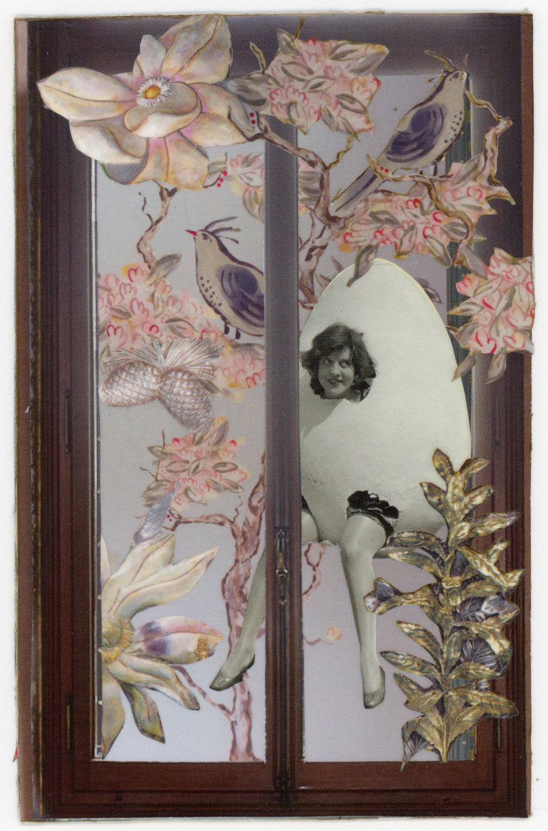 Rebecca Steiner — Correspondances #2 — original postcard artwork
