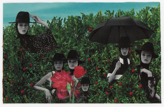 Rebecca Steiner — Correspondances #3 — original postcard artwork