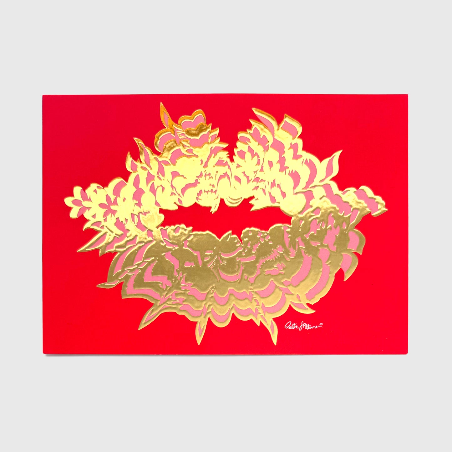 Reetta Hiltunen — Correspondances #2 — original postcard artwork