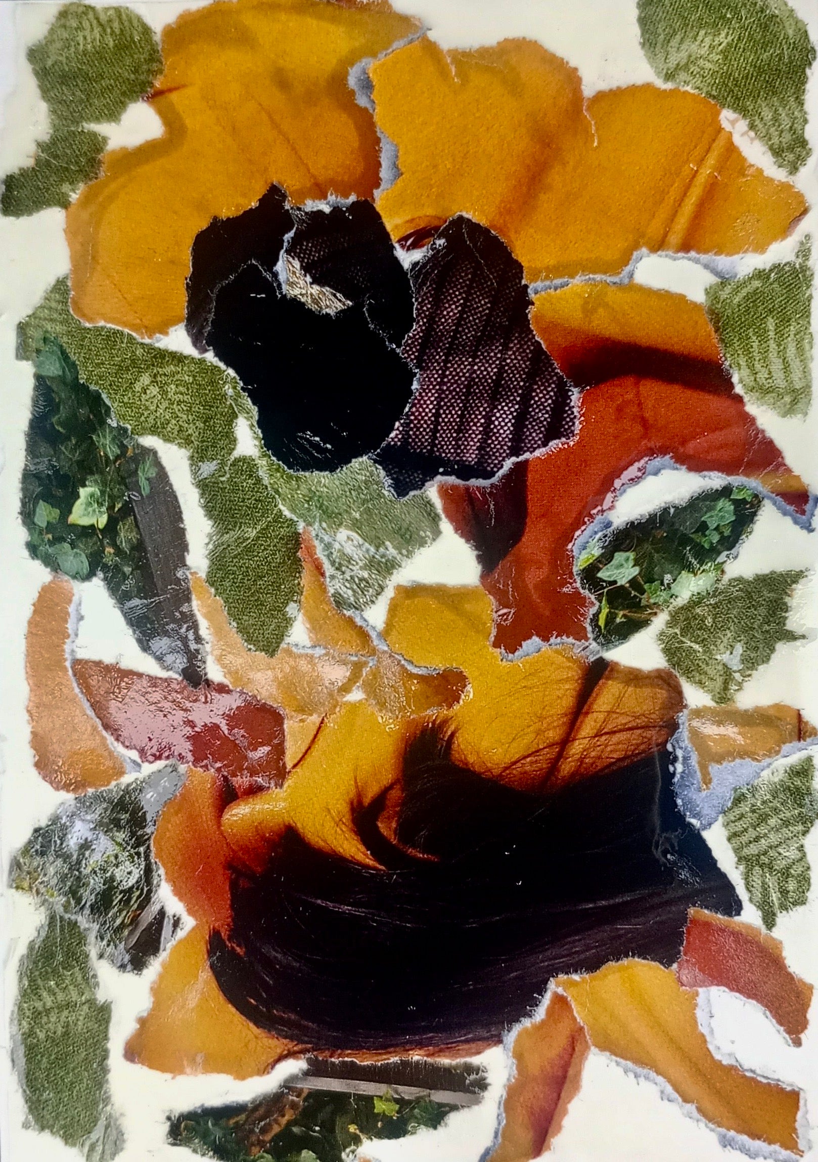 Reina von der Wyk — Correspondances #3 — original postcard artwork