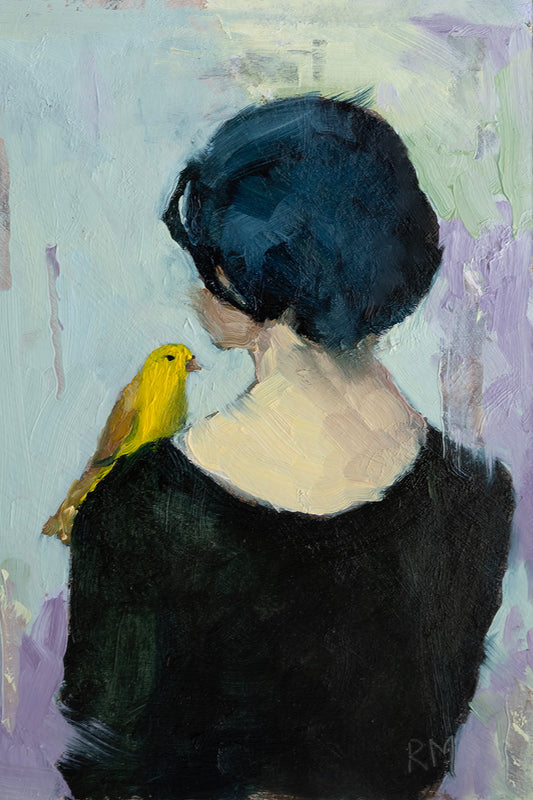 Roberta Murray — Correspondances #3 — original postcard artwork