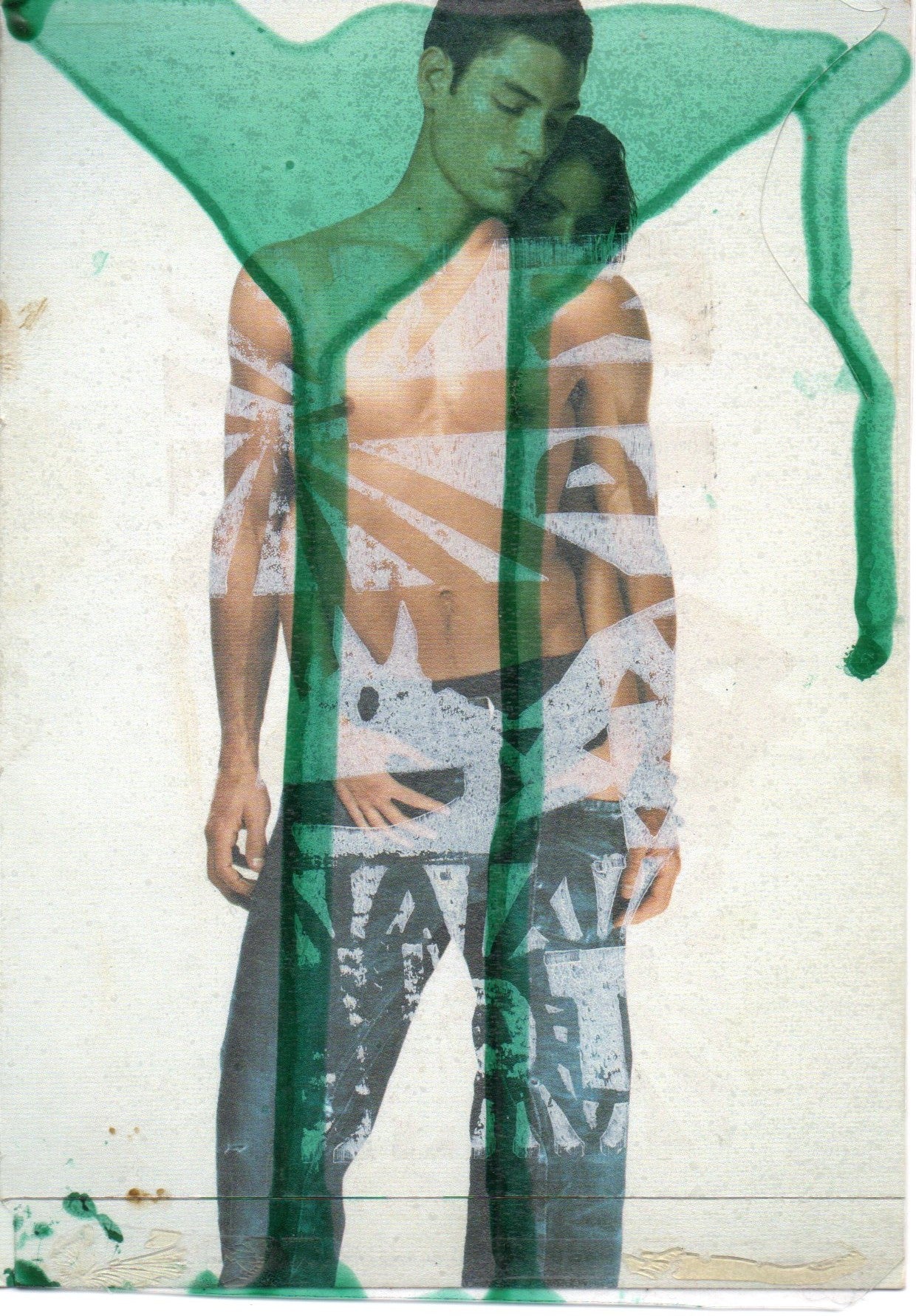 Romeo Stubelj — Correspondances #1 — original postcard artwork