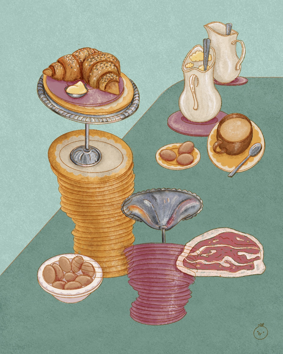 Ruchika Shah — Correspondances #1 — original postcard artwork