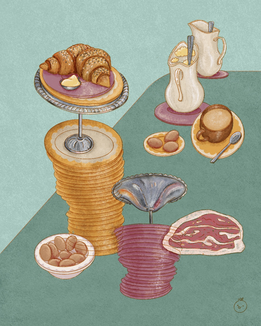 Ruchika Shah — Correspondances #1 — original postcard artwork