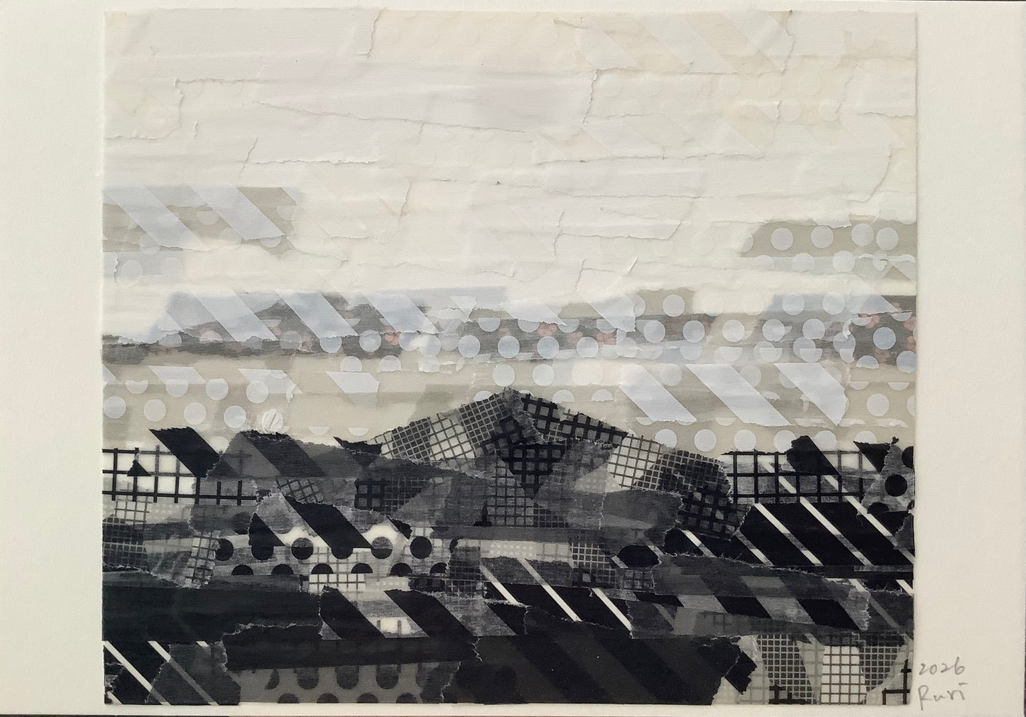 Ruri Maeda — Correspondances #3 — original postcard artwork