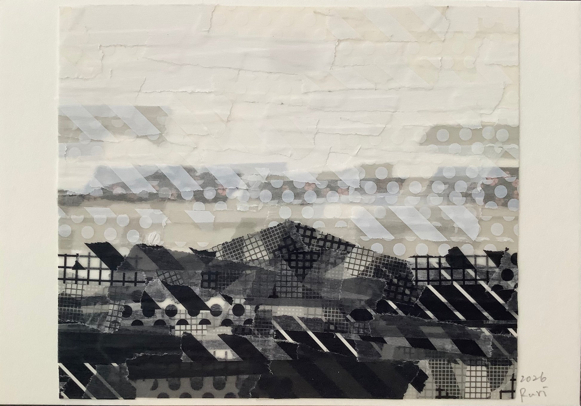 Ruri Maeda — Correspondances #3 — original postcard artwork