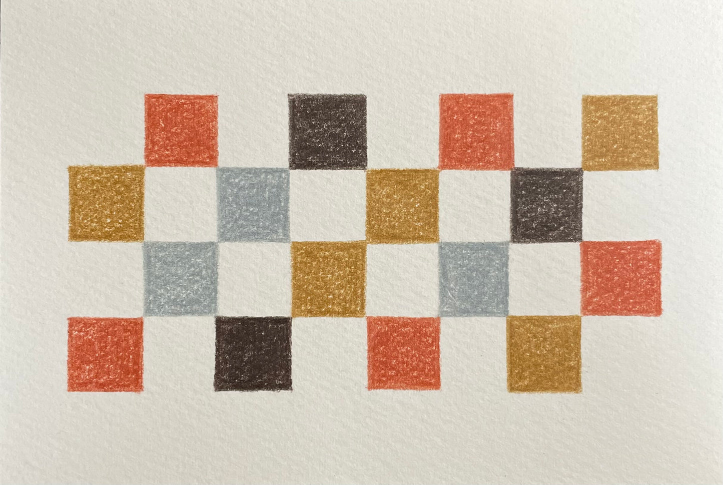 Ryuki Mizuno — Correspondances #2 — original postcard artwork