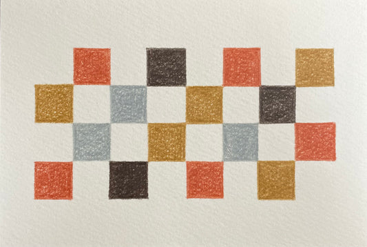 Ryuki Mizuno — Correspondances #2 — original postcard artwork