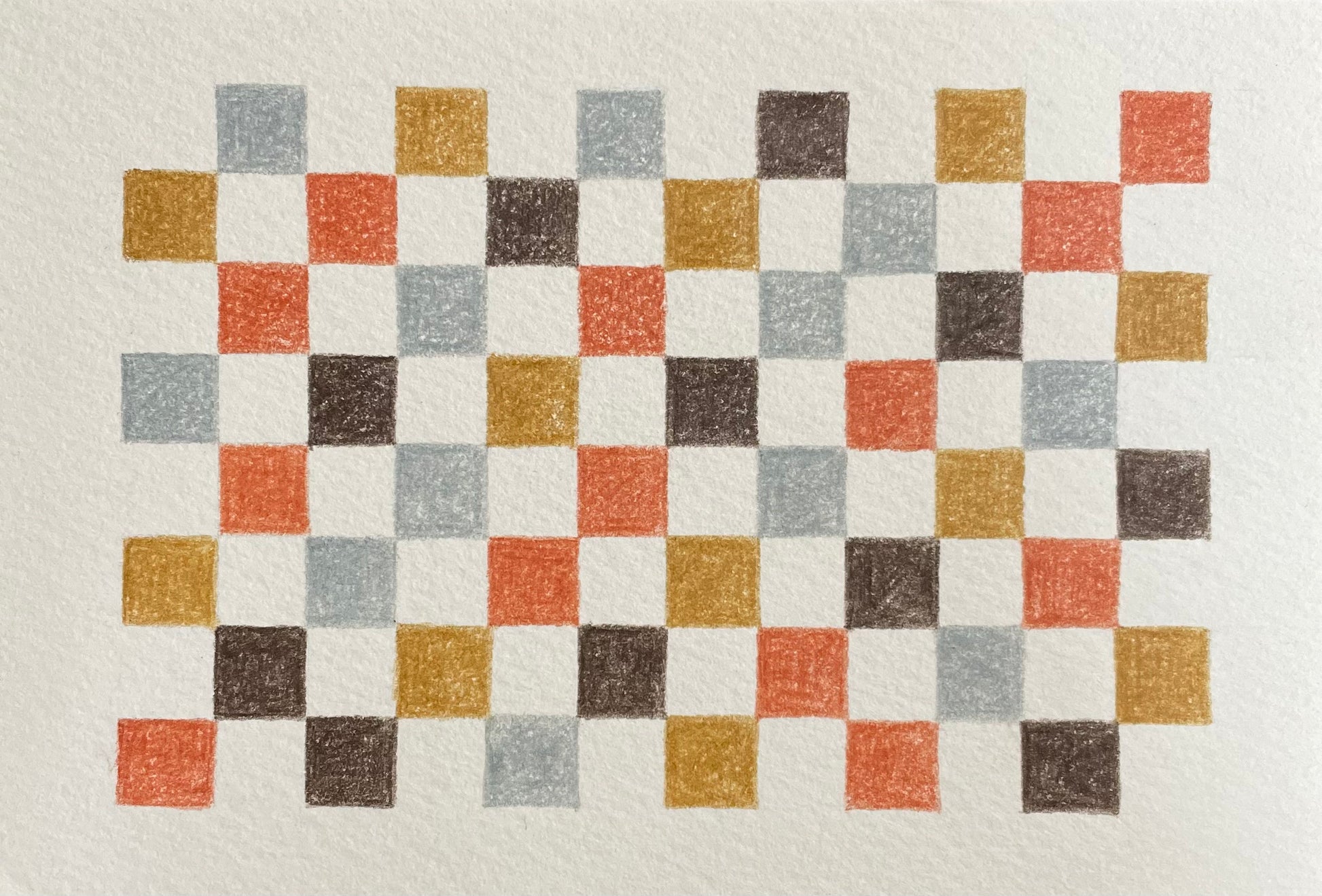 Ryuki Mizuno — Correspondances #3 — original postcard artwork