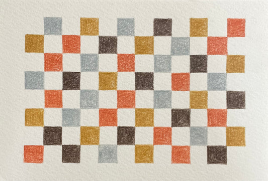 Ryuki Mizuno — Correspondances #3 — original postcard artwork