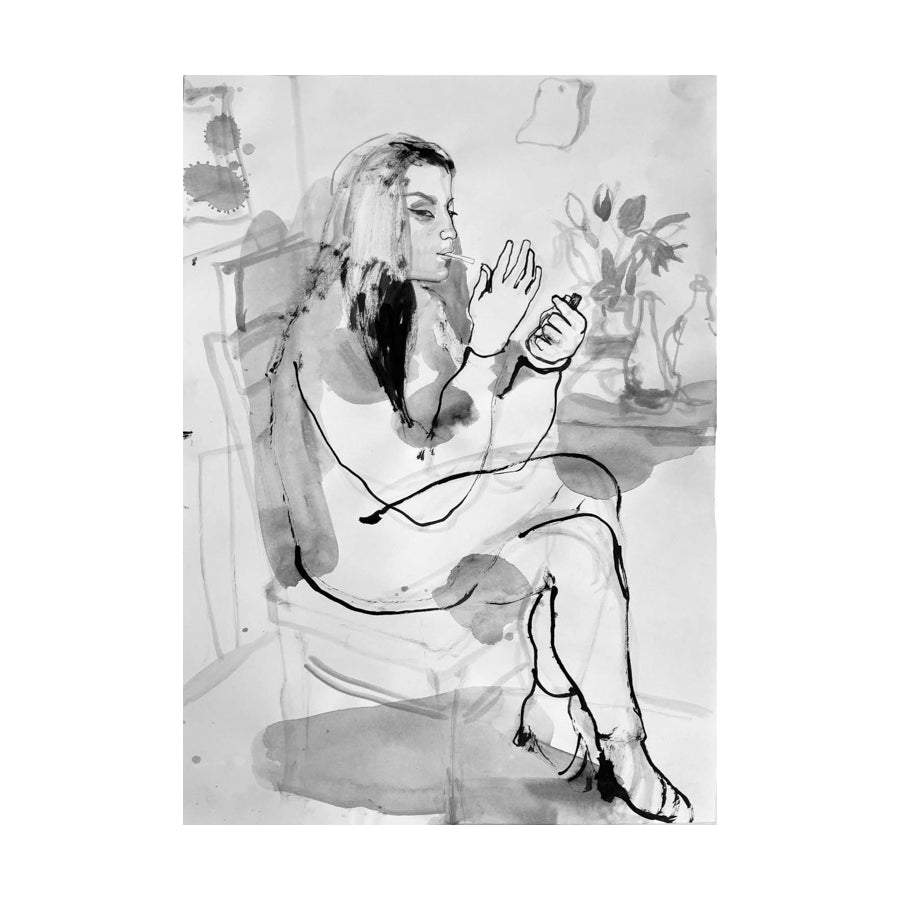 Lighting a Cigarette