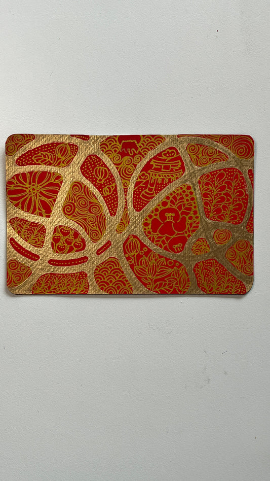 Sachiko Tanaka — Correspondances #3 — original postcard artwork