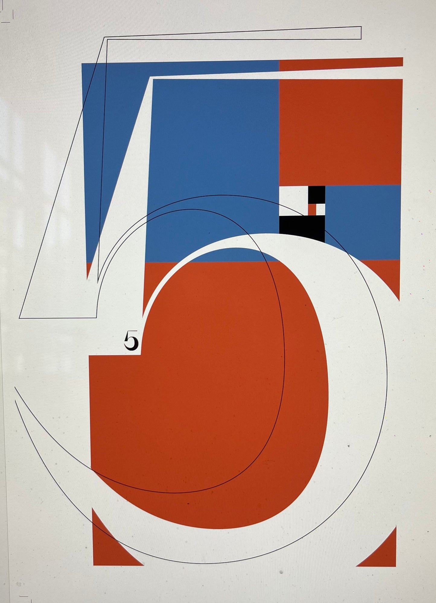 Sandra DiPasqua — Correspondances #1 — original postcard artwork