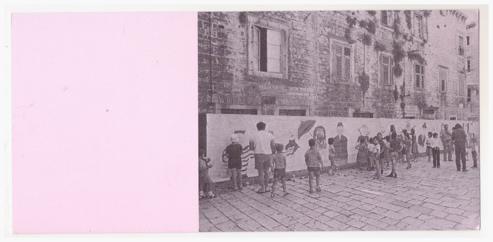 Sanja Mrša Vukman — Correspondances #3 — original postcard artwork