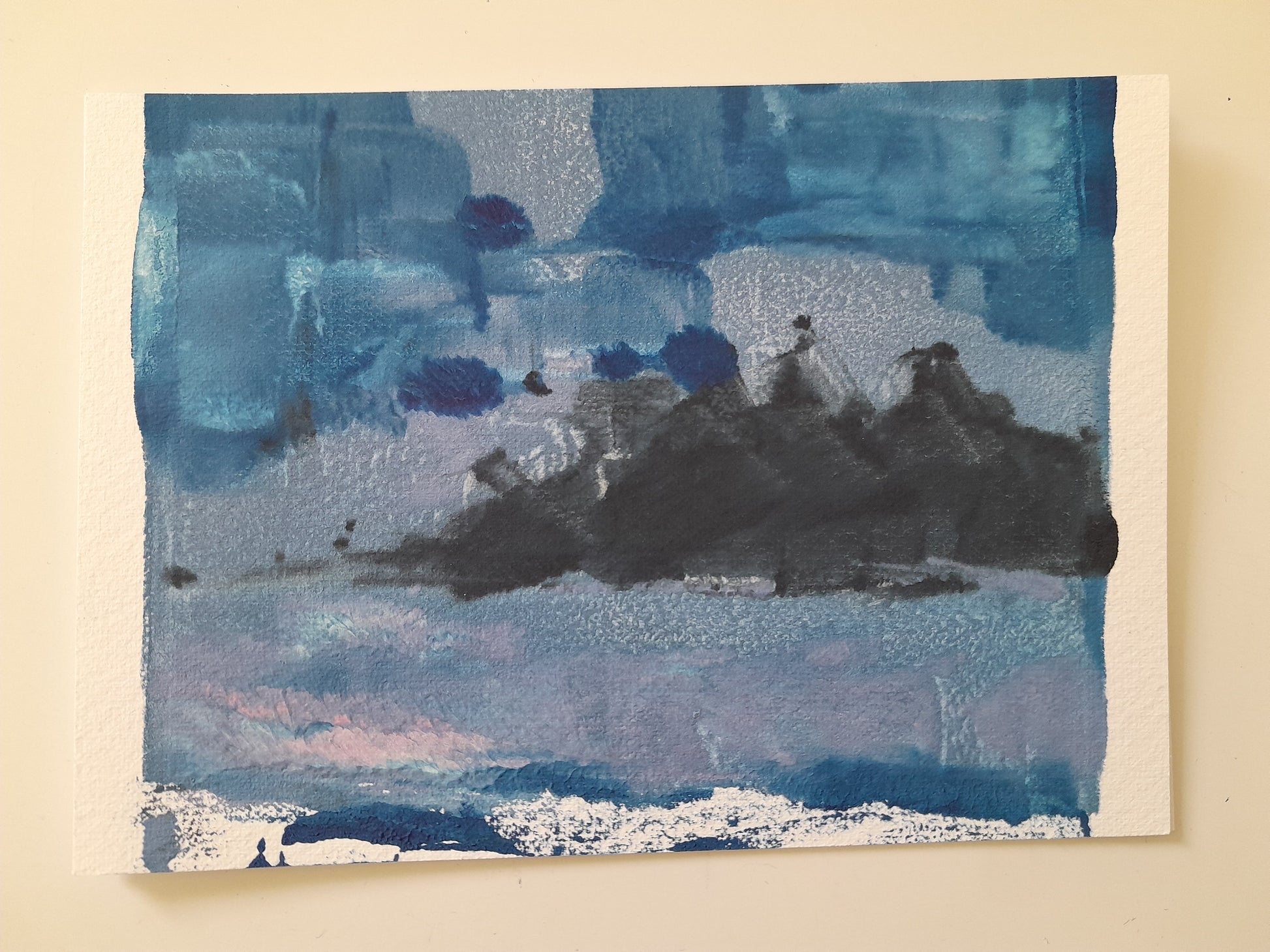 Sarah Ward — Correspondances #1 — original postcard artwork