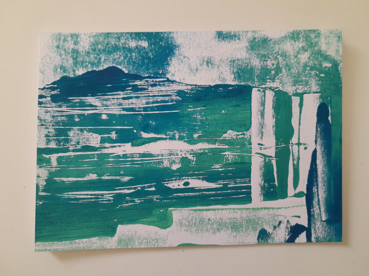 Sarah Ward — Correspondances #2 — original postcard artwork