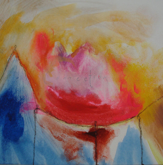 Savita Bettaglio — Correspondances #3 — original postcard artwork