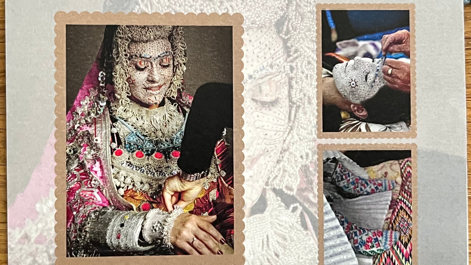 Sehida Miftari — Correspondances #1 — original postcard artwork