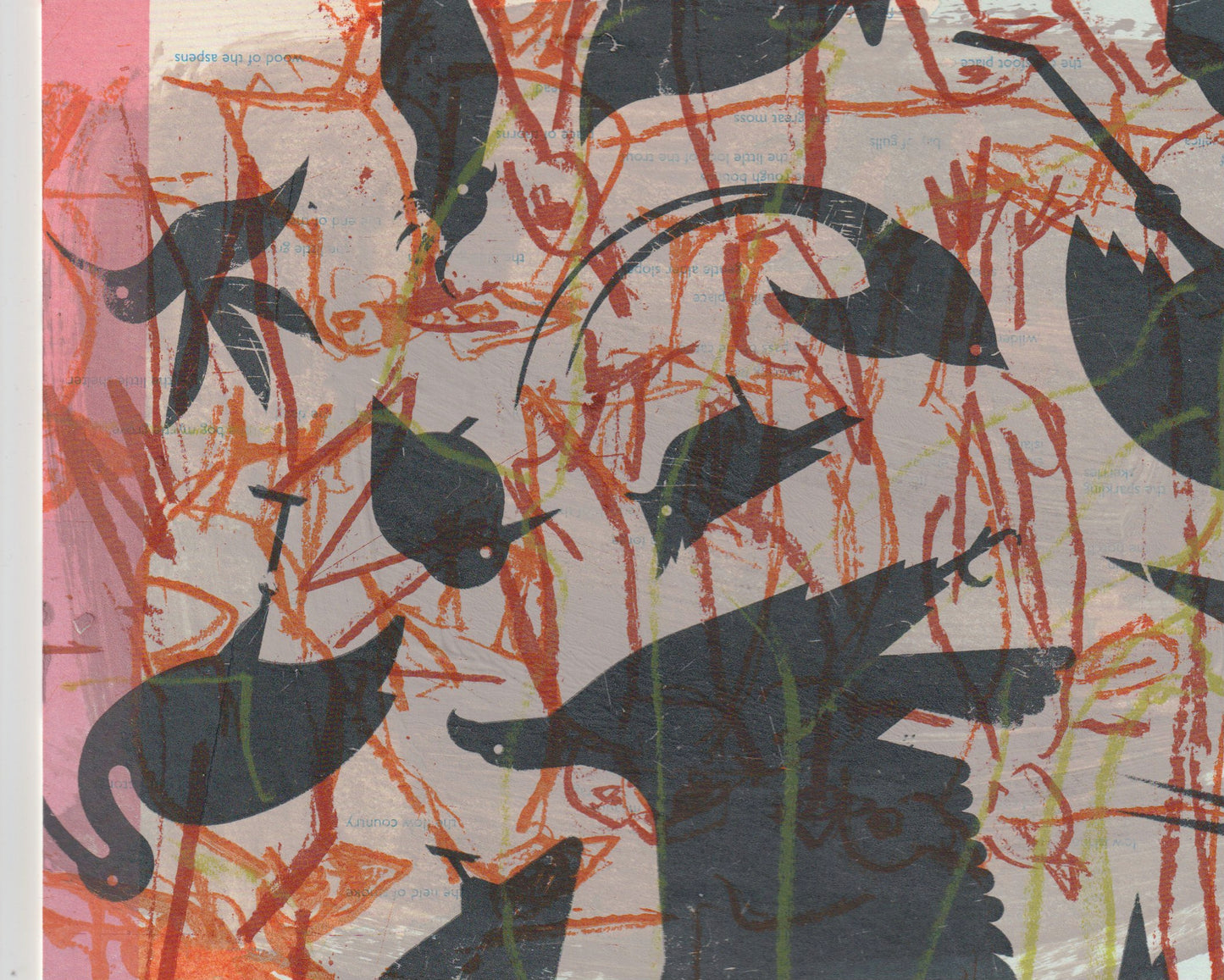 Shelagh Atkinson — Correspondances #1 — original postcard artwork