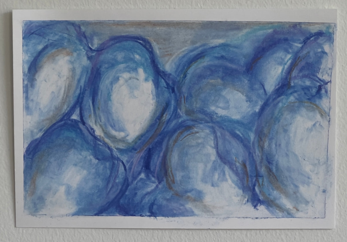 Sieva Smith — Correspondances #1 — original postcard artwork