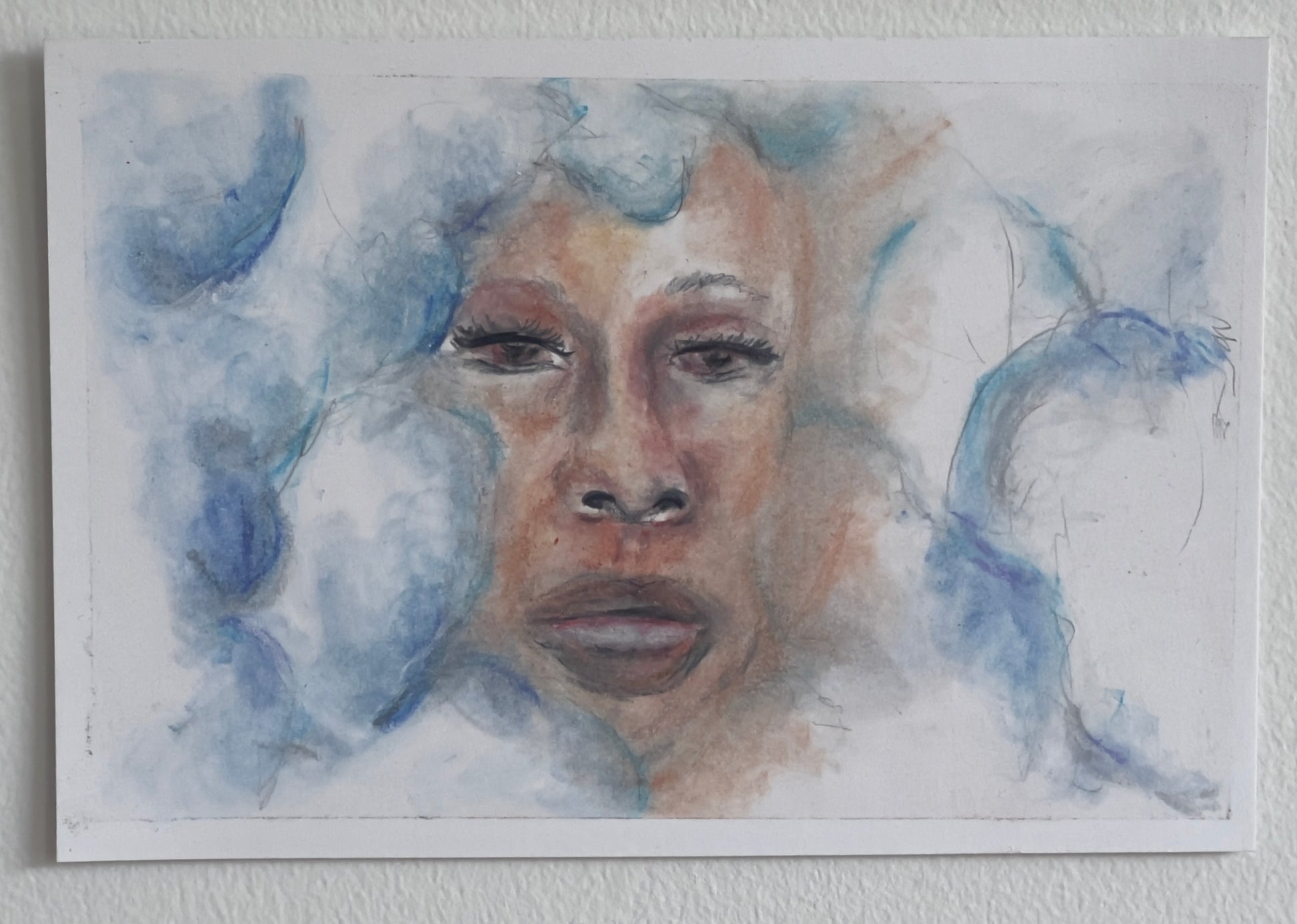 Sieva Smith — Correspondances #2 — original postcard artwork