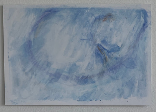 Sieva Smith — Correspondances #3 — original postcard artwork